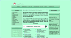 Desktop Screenshot of canadawebdir.com